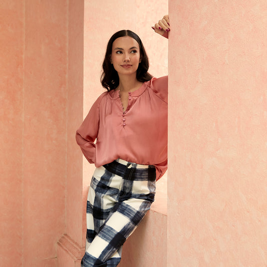 Blusa Alma - Rosa