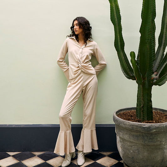 Pant Alana - Crema