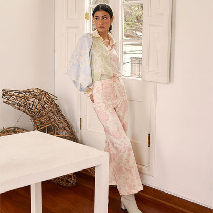 Pant Anisa - Pastel Floral