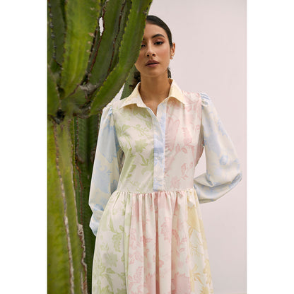 Vestido Nerea - Pastel Floral