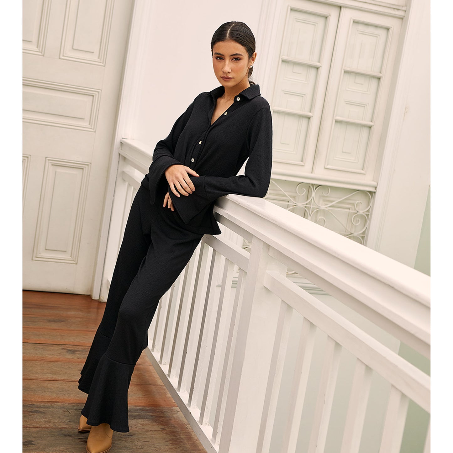 Pant Alana - Negro