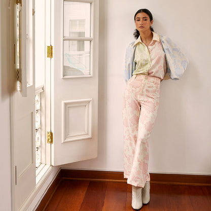 Pant Anisa - Pastel Floral