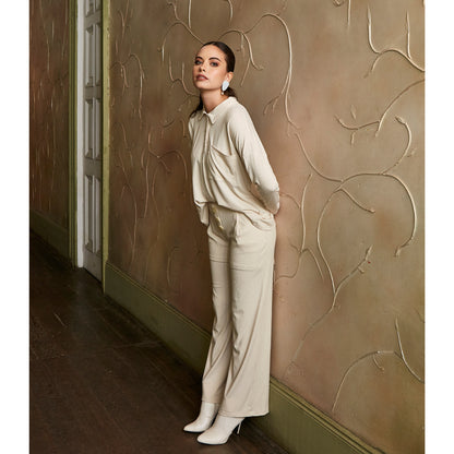 Pant Agnes Crema