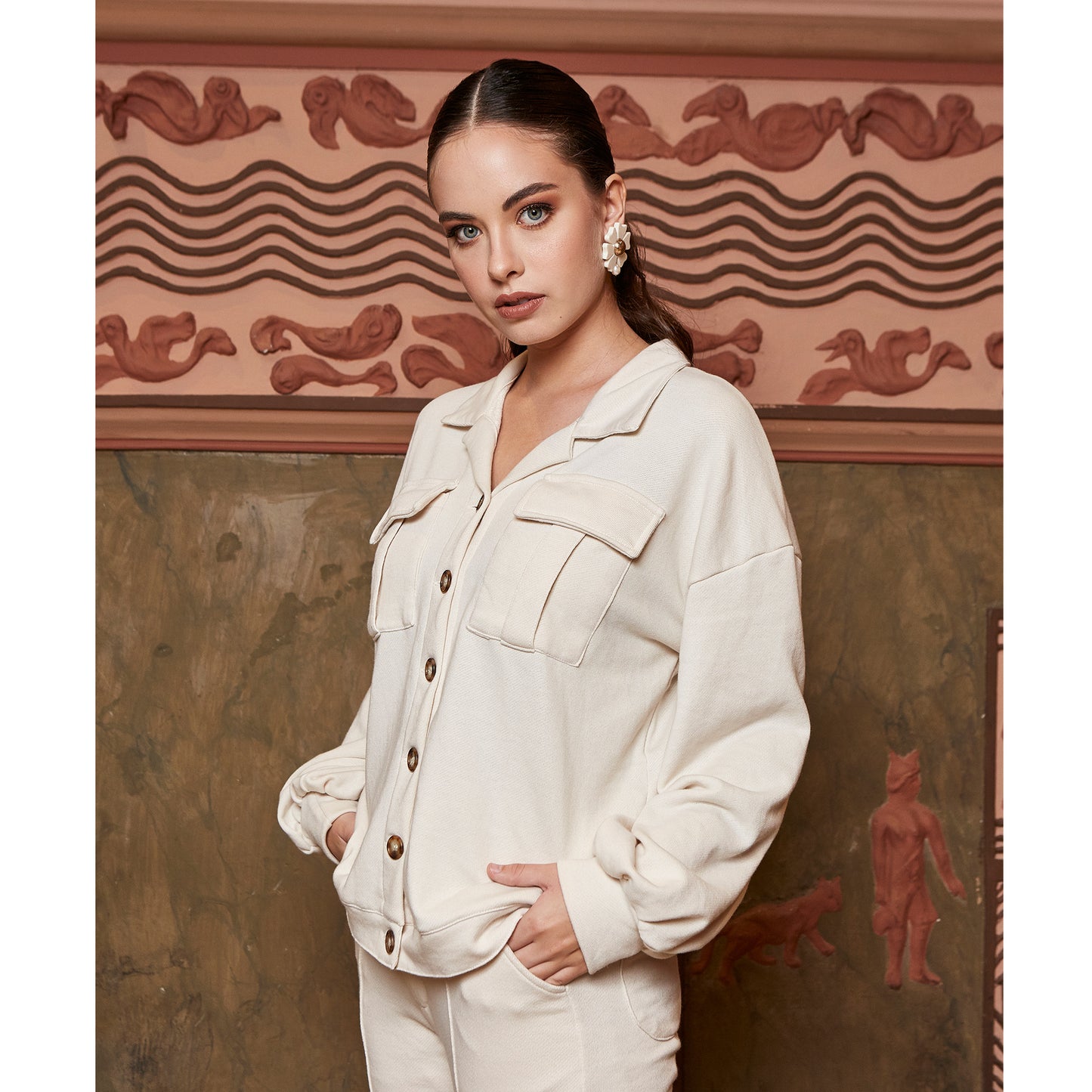 Sobrecamisa Saona Crema