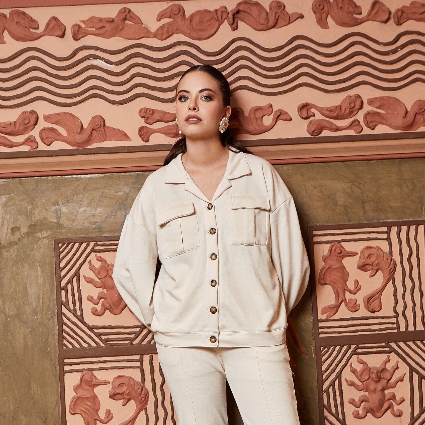 Sobrecamisa Saona Crema
