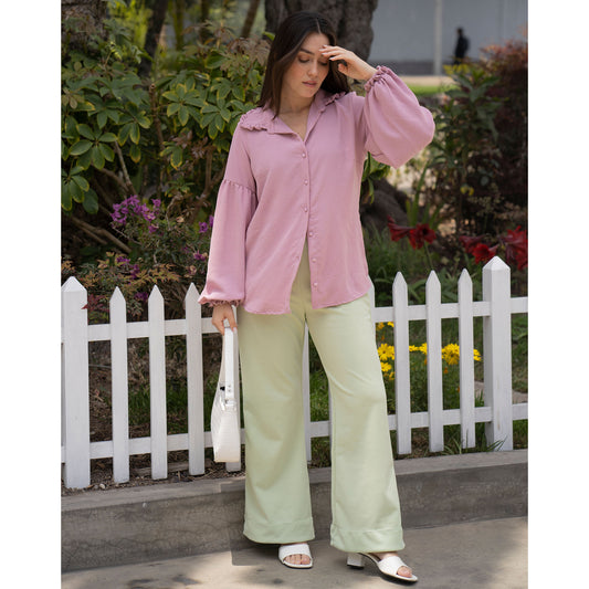 Blusa Lea - Palo Rosa